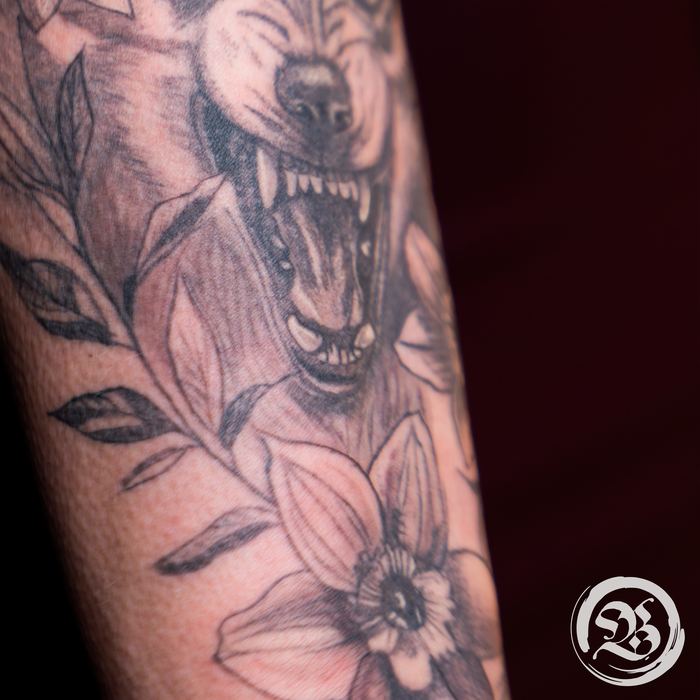 Tattoo-Arbeit aus dem Studio