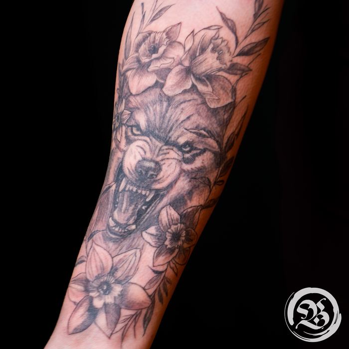 Tattoo-Arbeit aus dem Studio