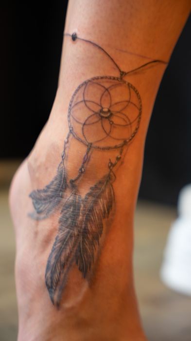 Tattoo-Arbeit aus dem Studio
