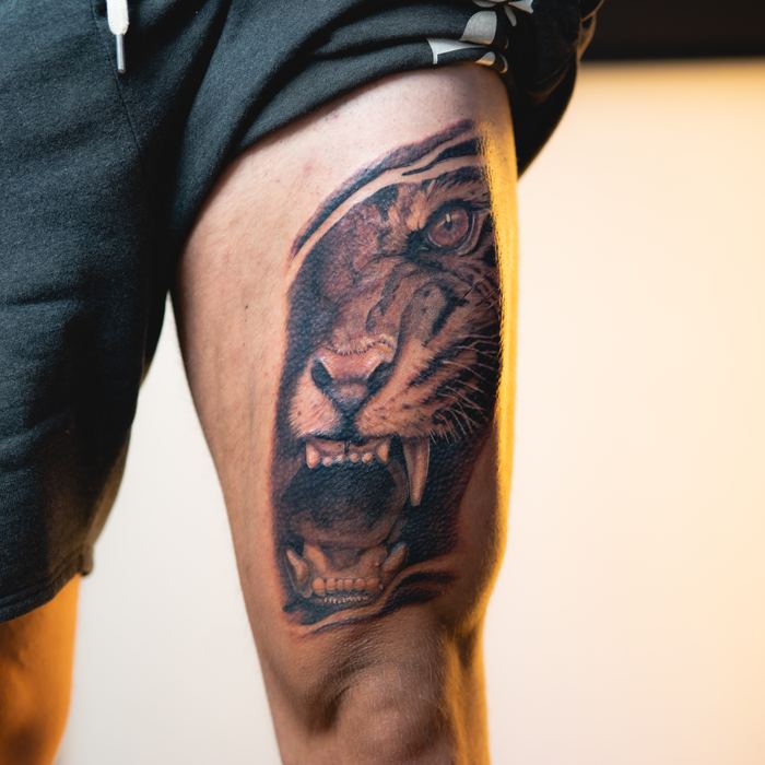 Tattoo-Arbeit aus dem Studio