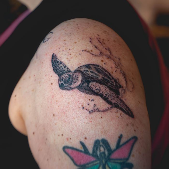 Tattoo-Arbeit aus dem Studio