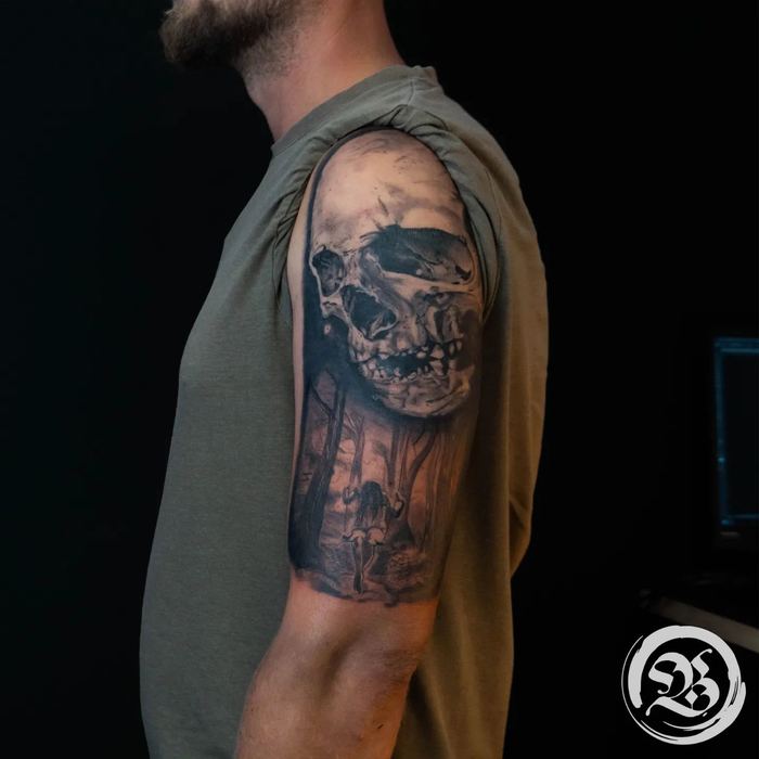 Tattoo-Arbeit aus dem Studio